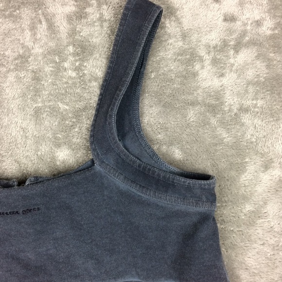 Annette Gortz Tank Top Womens Medium DYED Blue Casual Sports Workout Shirt - Picture 4 of 12